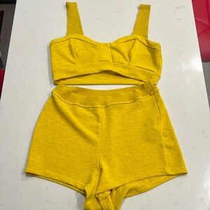 Zara Two piece set ( top and shorts)